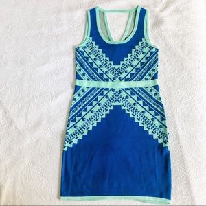 ❌SOLD❌ EUC Blue Bodycon Dress